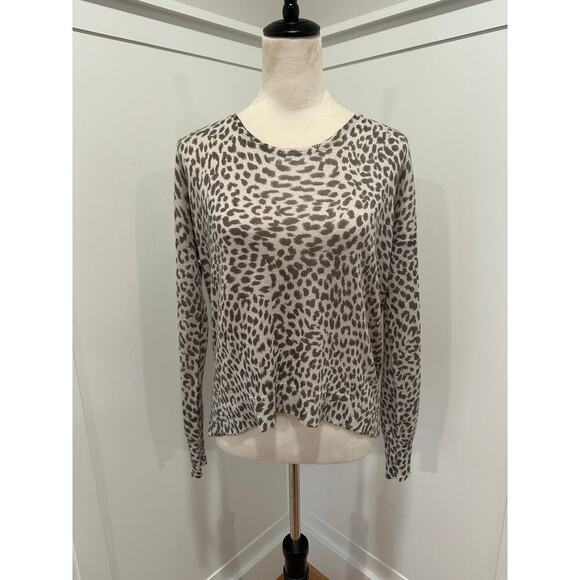 Olivaceous Leopard Print Sweater - Picture 1 of 2